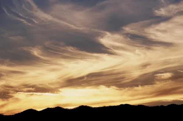 夕方の雲 — ストック写真
