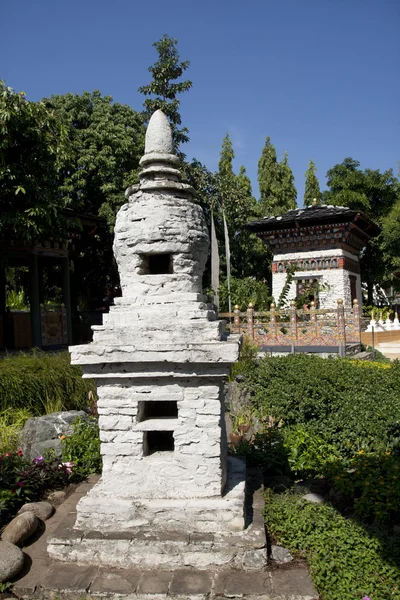 Sjöng-Anneth görs för att bränna rökelse sjöng i bhutan kloster. — Stockfoto