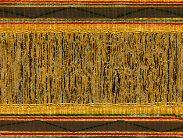 Coton motif thaï natif — Photo