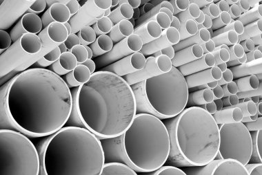 Size of PVC pipes clipart