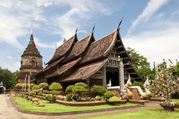 Templo de Lok Molee em Chiang Mai, Tailândia — Fotografia de Stock