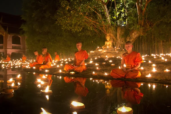 Magha Puja nap — Stock Fotó