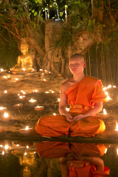 Magha Puja Day — Zdjęcie stockowe