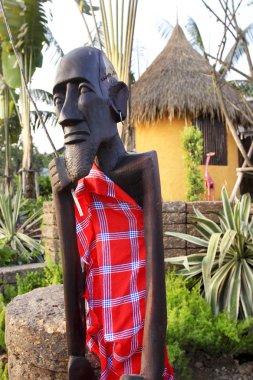 Kenya masai Ahşap oyma