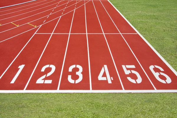 Running track — Stock Photo, Image