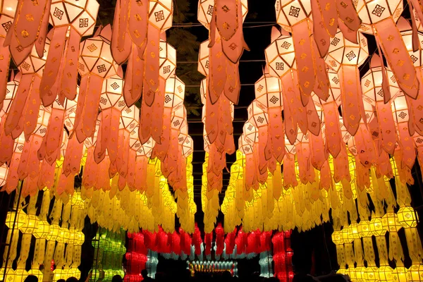 Linternas de papel, ChiangMai Tailandia —  Fotos de Stock