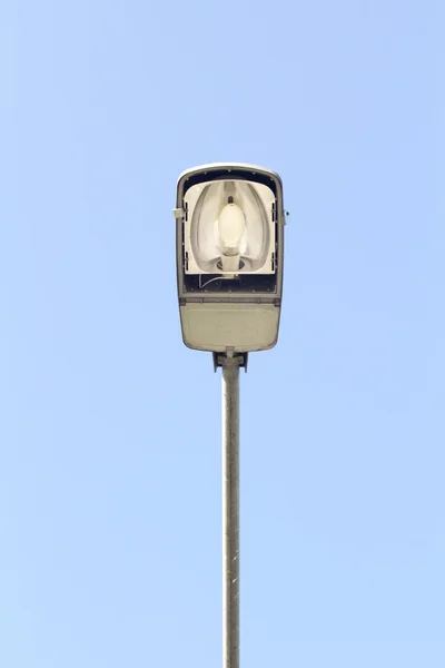 Street light on blue sky — Stock Photo, Image