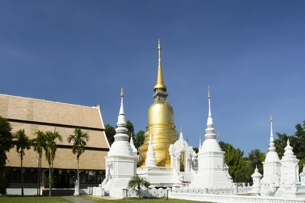 Wat Saundok, известный храм в Чиангмай Таиланд  . — стоковое фото