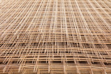 Kaynaklı tel kafes yığını