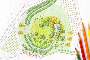 peyzaj tasarım planı