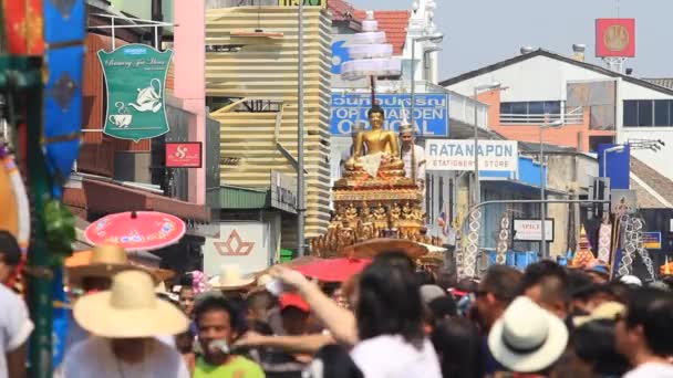 Chiangmai Songkran festival. — Stockvideo