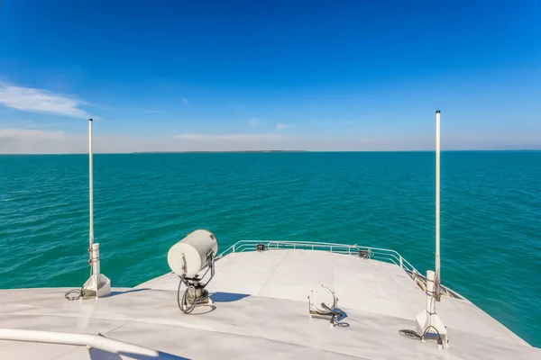 Ferry Dek Tijdens Het Varen Naar Koh Kood Eiland Vanuit — Stockfoto