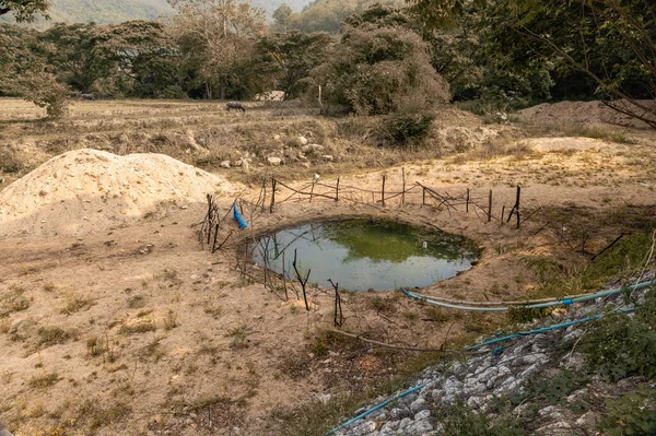 Lecho Seco Del Río Norte Tailandia —  Fotos de Stock