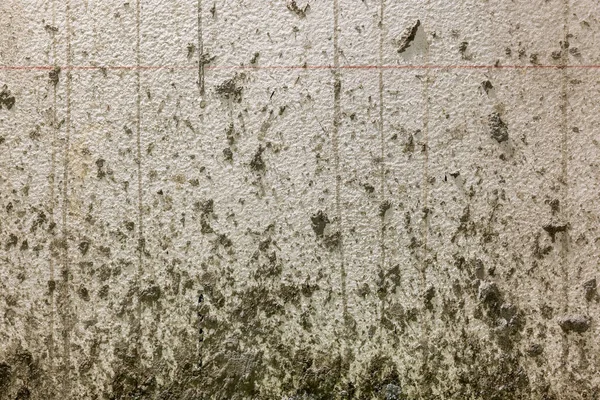 Renovation Home Concrete Debris Wall Splashing New Concrete Layer Old — Zdjęcie stockowe