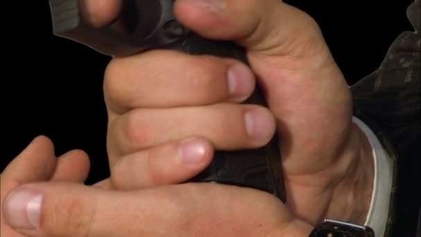 Cartouche d'arme de poing — Video