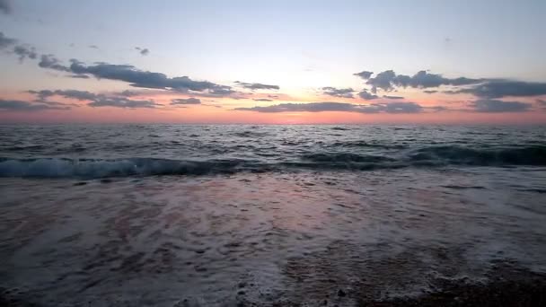 Tramonto sul mare — Video Stock