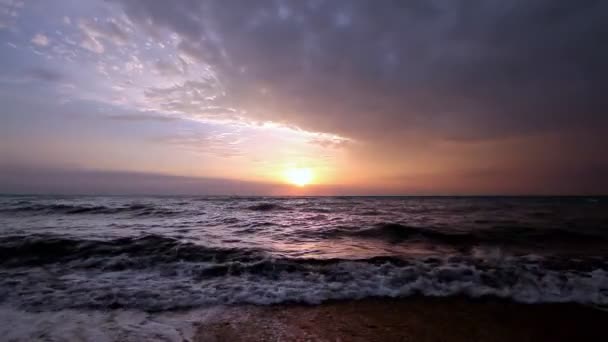 Deniz Günbatımı — Stok video