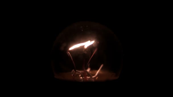 Izzó lámpa — Stock videók