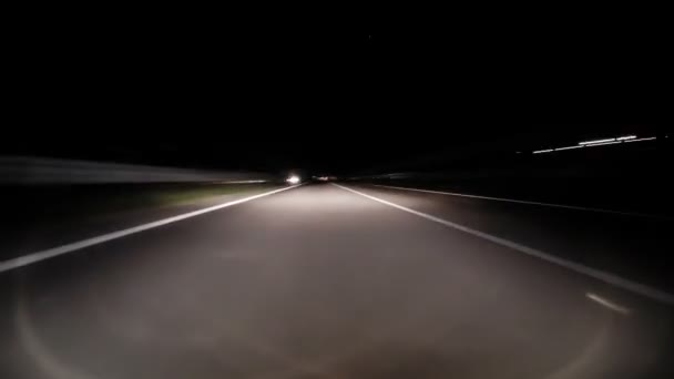 Νύχτα δρόμο — Αρχείο Βίντεο