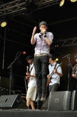 konser bruksel canlı Festivali sırasında uçak grubu