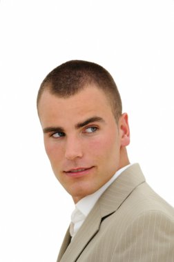 genç insan kafası