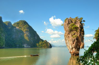 Tapu Adası Tayland ve çevresindeki peyzaj ko