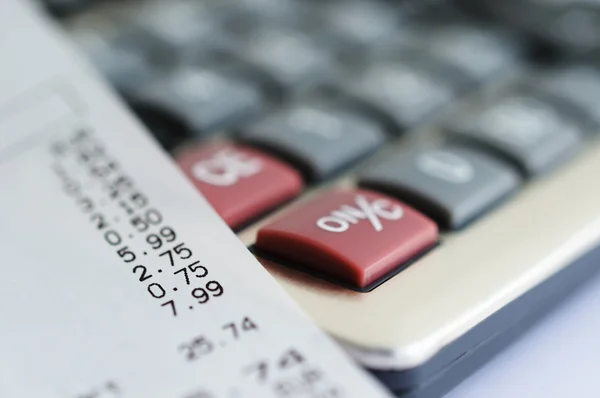 Fatura mağaza ve hesap makinesi