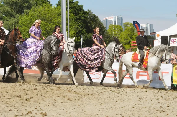 ブリュッセルで 2012 年 6 月 2 日に euroferia アンダルーサ — ストック写真