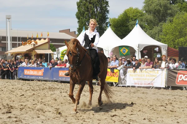 ブリュッセルで 2012 年 6 月 2 日に euroferia アンダルーサ — ストック写真