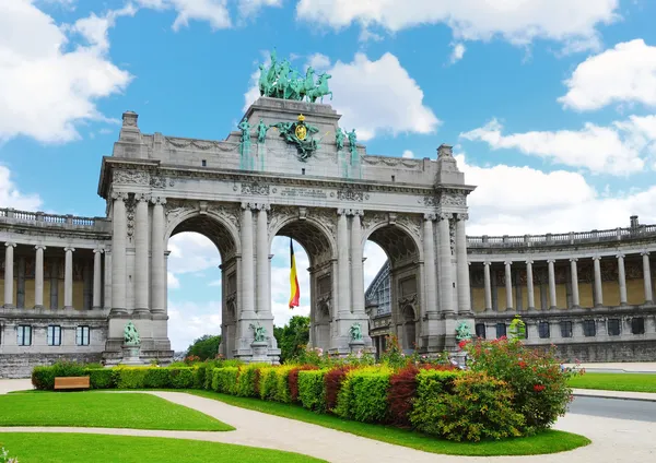 Brüksel'deki cinquantennaire Parkı — Stok fotoğraf