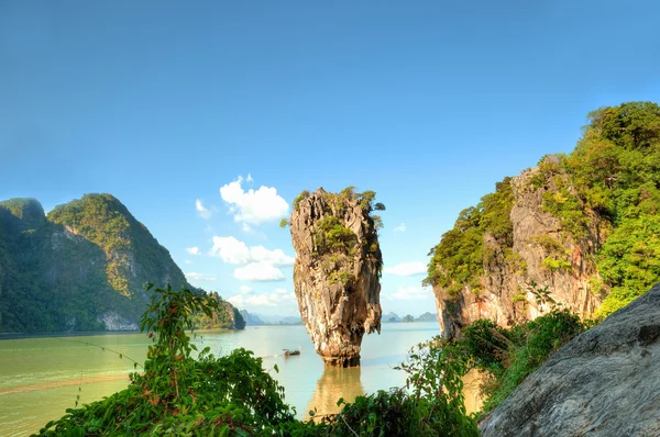 Ko Tapu isola e colline in Thailandia — Foto Stock