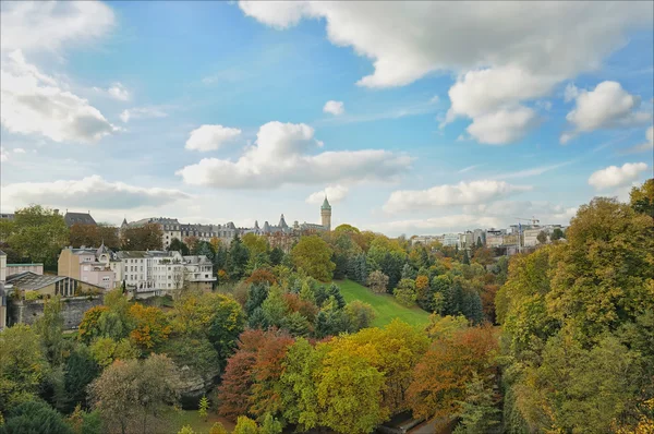 Осень в Люксембурге — стоковое фото