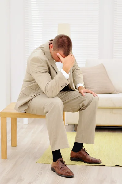 Hombre de negocios confundido — Foto de Stock