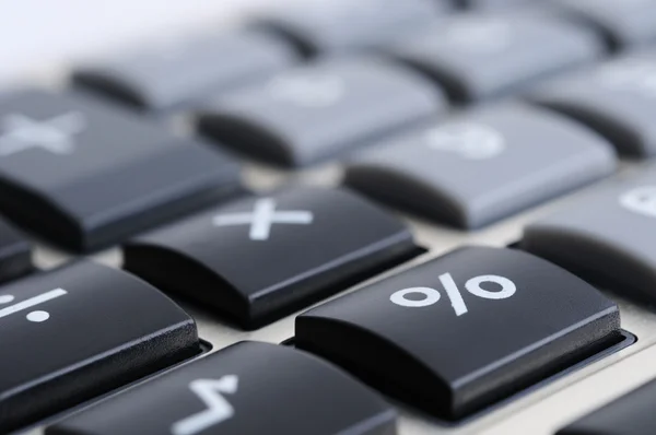 Крупним планом зображення клавіатури калькулятора Ліцензійні Стокові Фото