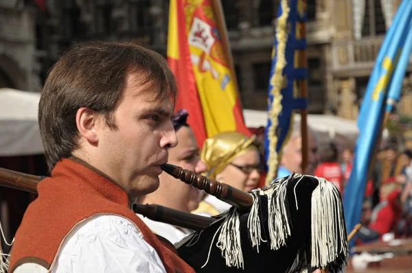 Grupo Folklorico Centro Asturiano de Bruselas — Φωτογραφία Αρχείου