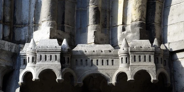 Średniowieczną katedrę w brugge, Belgia — Zdjęcie stockowe