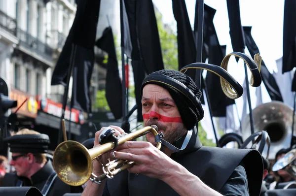 Zinneke Parade il 19 maggio 2012 a Bruxelles — Foto Stock