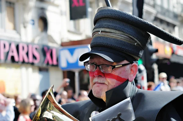 Zinneke Parade em 19 de maio de 2012 em Bruxelas . — Fotografia de Stock