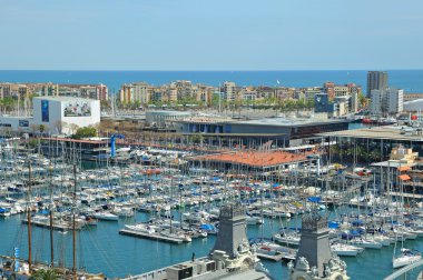 13 Nisan 2009 port vell Barselona Marina