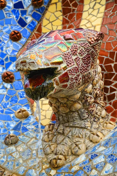 ejderha Çeşmesi park Güell '
