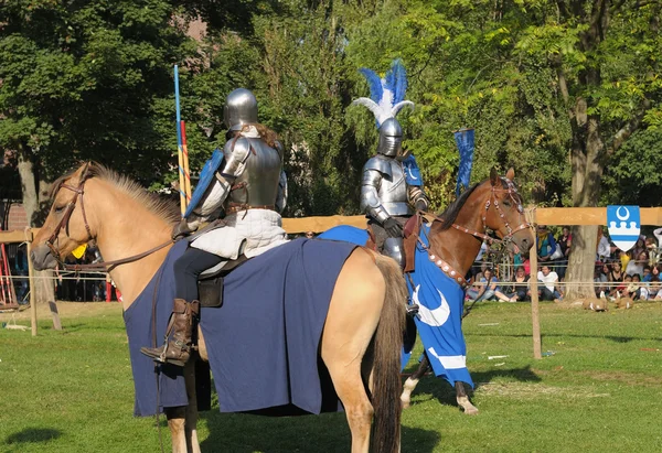 Medieval Celebration in Abbey de Forest — Stock Photo, Image