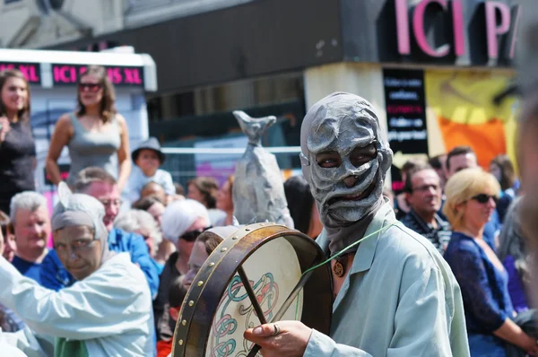 Zinneke Parade on May 19, 2012 in Brussels. — Stock Photo, Image
