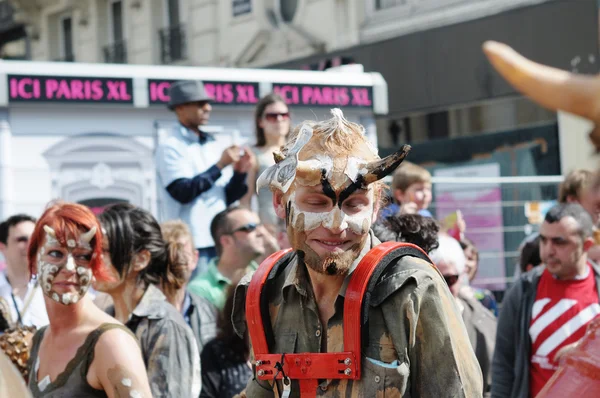 Zinneke Parade on May 19, 2012 in Brussels — Stock Photo, Image
