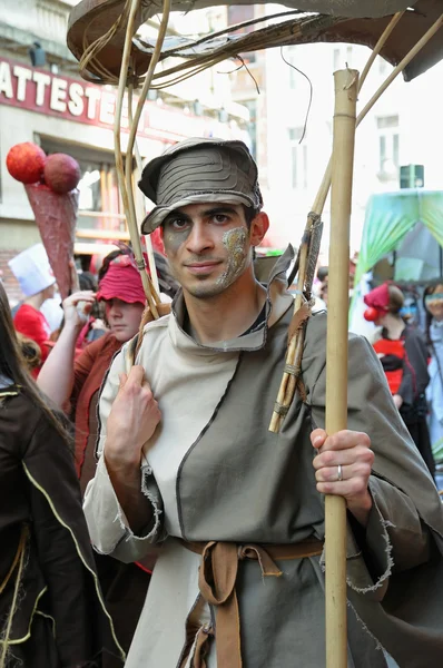Zinneke Parade on May 22, 2010 in Brussels, Belgium — Stock Photo, Image