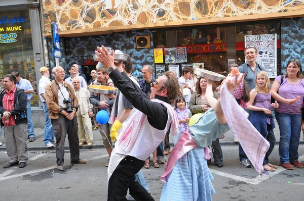 Zinneke Parade on May 22, 2010 in Brussels, Belgium — Stock Photo, Image