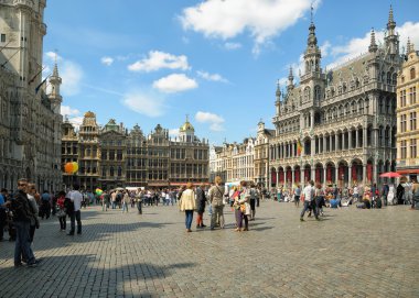 kalabalık turist grand place