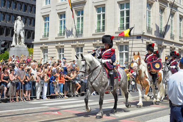 Dia nacional da Bélgica — Fotografia de Stock