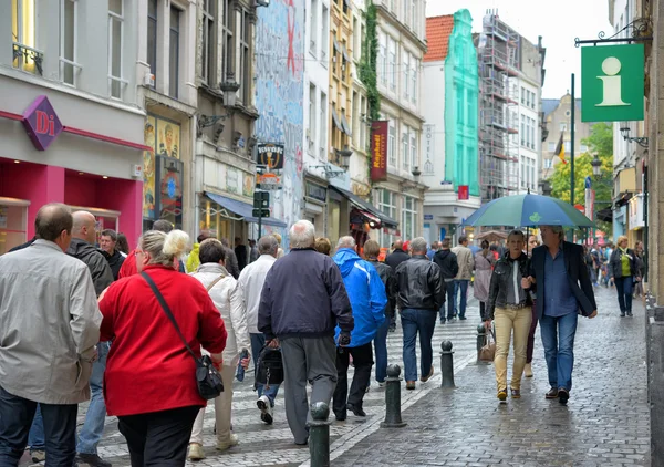 Evento musical en el centro histórico de Bruselas — Foto de Stock