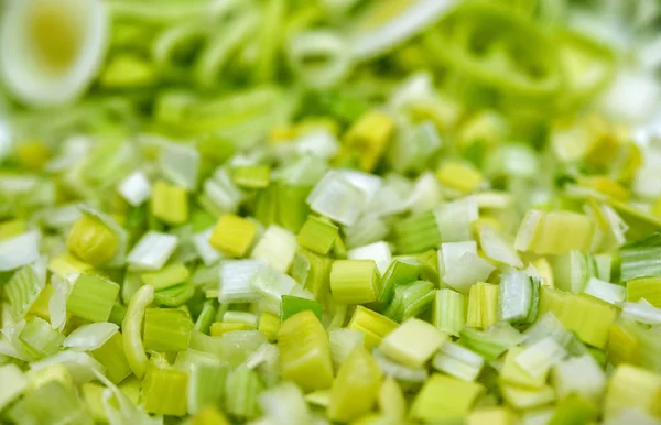 Fresh cut green onion — Stock Photo, Image