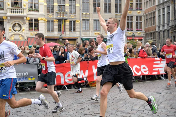 Maratón de Bruselas — Foto de Stock